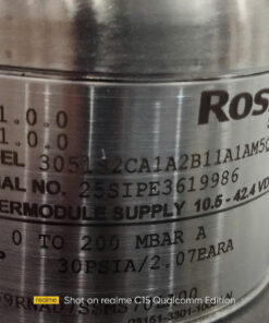 Rosemount 3051S2CA1A2B11A1AM5Q4+1199RNAD7SSMS70LA00
