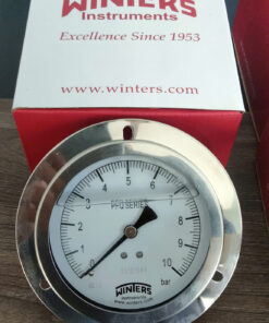 Đồng hồ đo áp suất Winters PFQ-40-T-S-F-4N (0-10 bar)